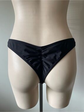 Summer Mae Cheeky Skimpy Ruched Bikini Bottom Size Large